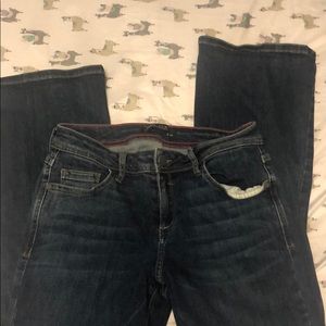 Fran Denim “Grace” bootcut Jeans.